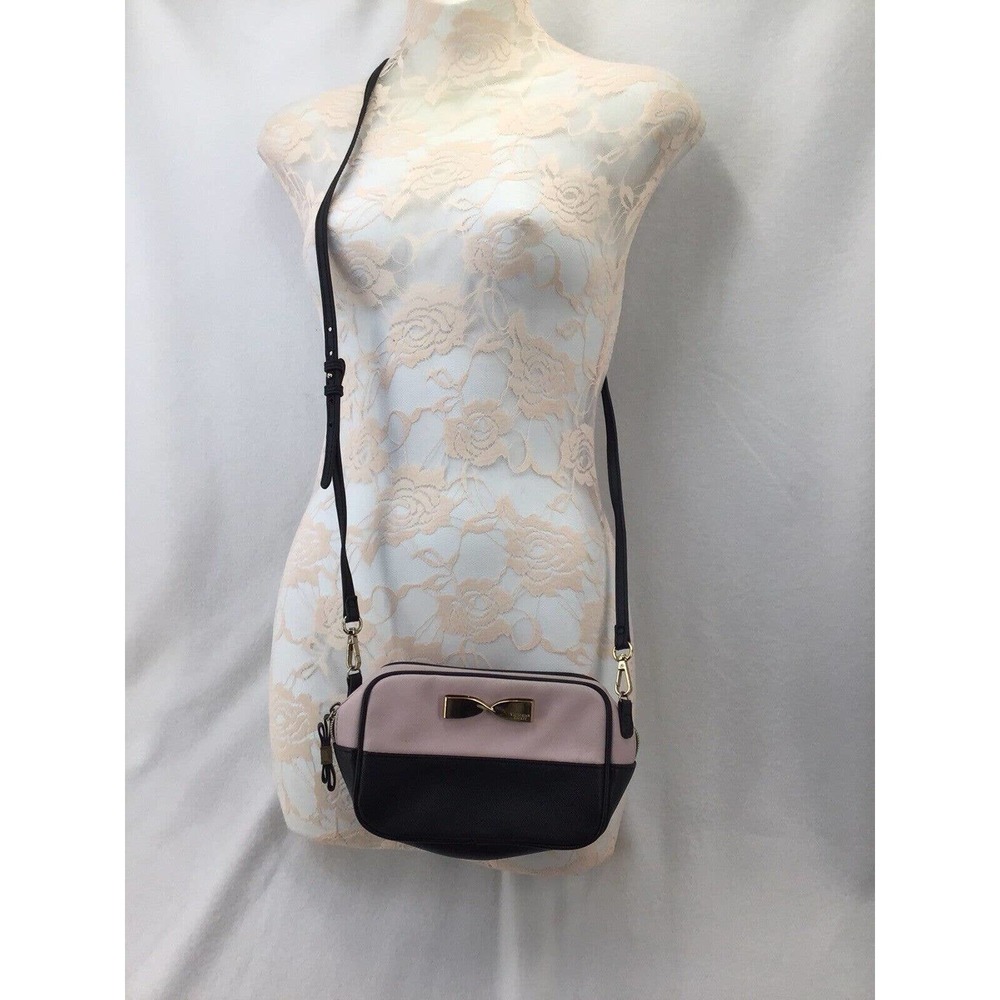 Victoria's Secret Black Pink Crossbody Bag - Picture 14 of 16